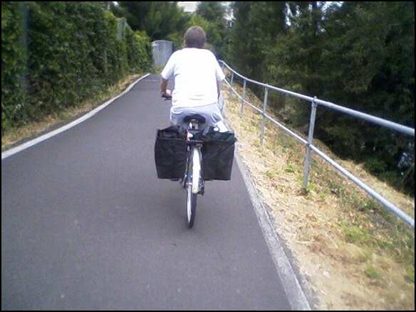 Courteously on the right