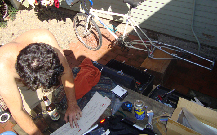 See right here, it says open a beer with your chain tool ...